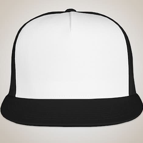Yupoong Classic Trucker Hat - Black / White / Black