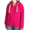 J. America Ladies V-Neck Pullover Hoodie - Other View: 1