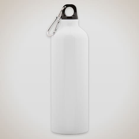 26 oz. Aluminum Water Bottle - White