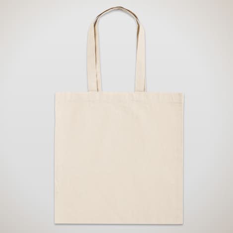 Lightweight 100% Cotton Tote - Natural