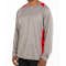Sport-Tek Long Sleeve Heather Colorblock Performance Shirt - Other View: 1