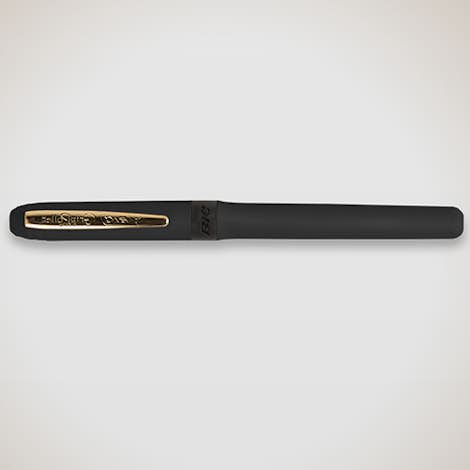 BIC Grip Roller Gold Pen (black ink) - Black