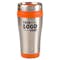 16 oz. Carmel Insulated Steel Travel Mug