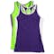 Augusta Slim Fit Contrast Keyhole Racerback Performance Tank