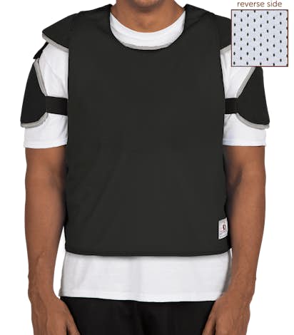 Badger Reversible Practice Pinnie - Black / White
