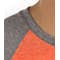 Augusta Heather Raglan Long Sleeve Performance Shirt - Other View: 3