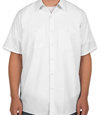 Red Kap® Industrial Work Shirt - White