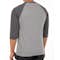 Canada - Anvil Tri-Blend Baseball Raglan - Other View: 2