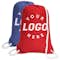 Jersey Mesh Drawstring Bag