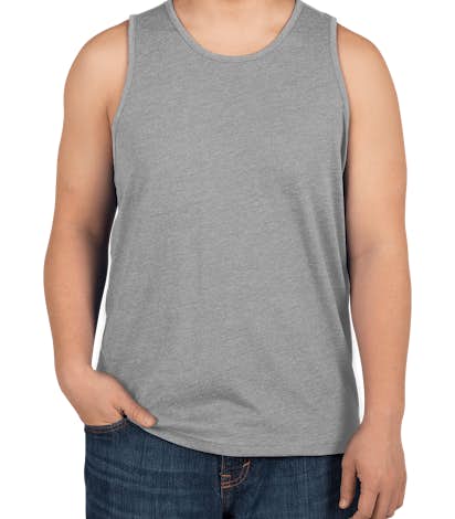 Next Level 60/40 Tank - Dark Heather Grey