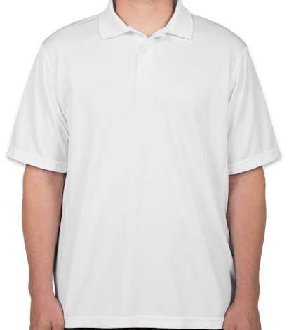 Champion Double Dry Performance Polo - White
