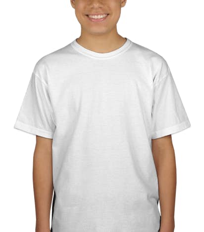 Gildan Youth Ultra Cotton T-shirt - White