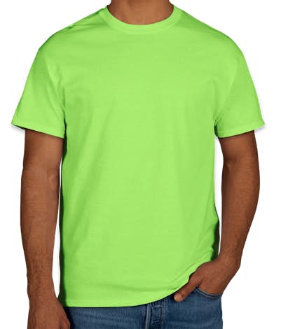 Design Custom Printed Gildan Cotton T Shirts Online at 