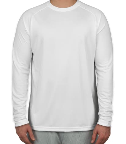 Sport-Tek Long Sleeve Performance Raglan - White