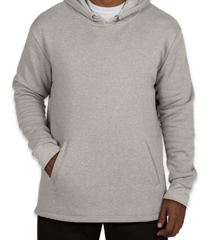 Next Level Soft Pullover Hoodie - Heather Grey