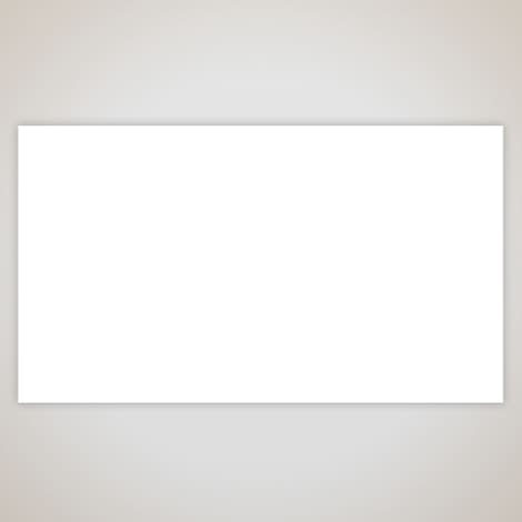 Full Color Business Card Magnet - .036" - White