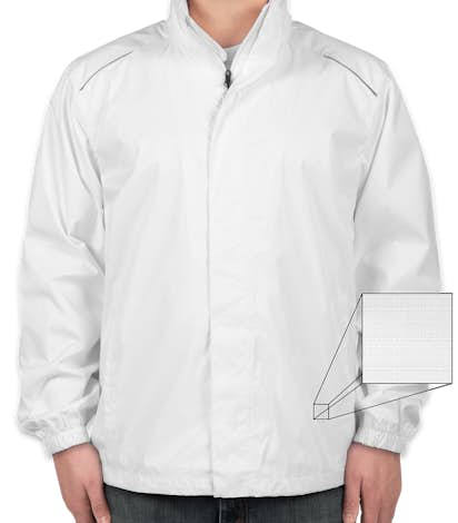 Core 365 Waterproof Ripstop Jacket - White
