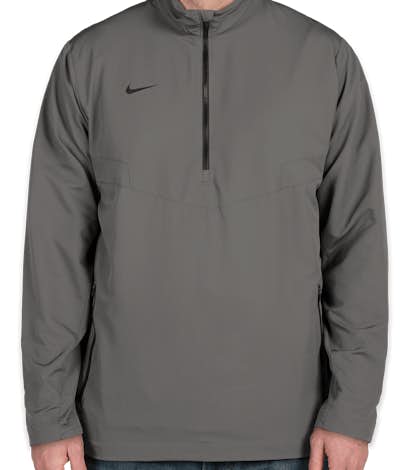 Nike Golf Half Zip Windbreaker - Dark Grey / Black