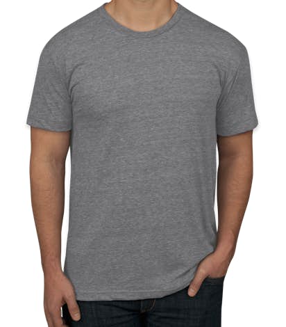 American Apparel USA-Made Tri-Blend T-shirt - Athletic Grey