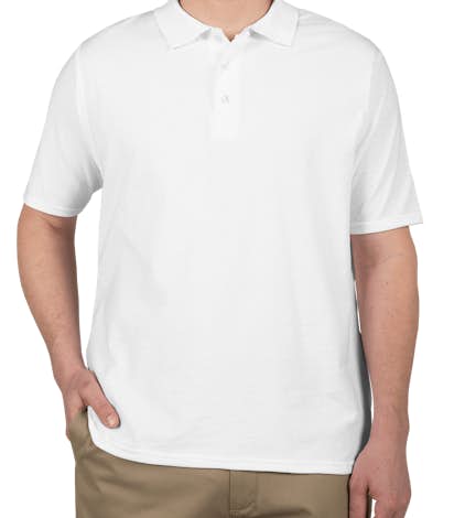 Hanes X-Temp Polo - White