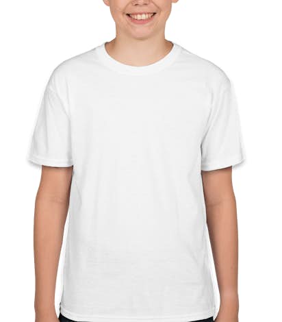 Hanes Youth X-Temp T-shirt - White