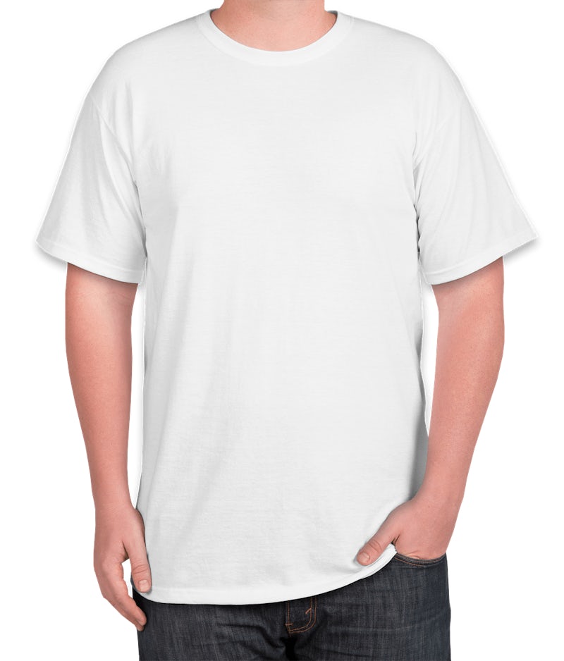 Custom Jerzees 50 50 Tall T shirt Design Short Sleeve T 