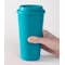 16 oz. Plastic Java Travel Mug - Other View: 2