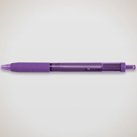 Paper Mate InkJoy Click Pen (black ink) - Purple