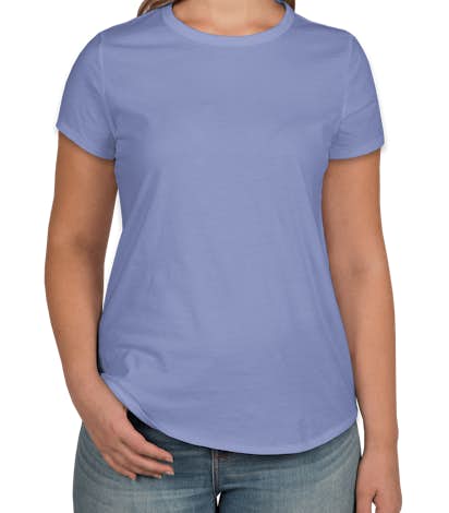 GAP Ladies Vintage Wash Crewneck Tee - Moore Blue