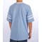 Augusta Youth Double Sleeve Stripe Jersey T-shirt - Other View: 2