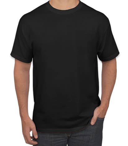 Canada - Jerzees 50/50 Pocket T-shirt - Black