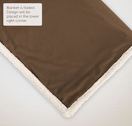 Field & Co.® Sherpa Blanket - Color: Brown