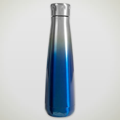 16 oz. Svelte Stainless Steel Ombre Insulated Water Bottle - Ombre Blue