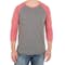 Threadfast Tri-Blend Baseball Raglan - Other View: 1