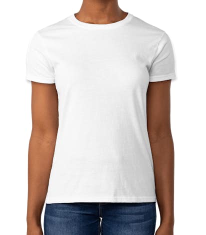 Gildan Ultra Cotton Ladies T-shirt - White
