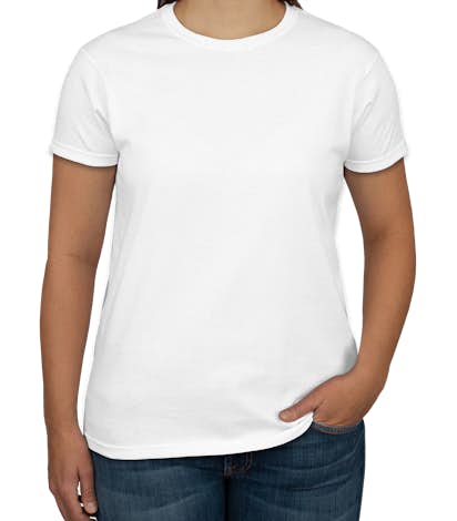 Canada - Gildan Ultra Cotton Ladies T-shirt - White