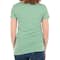 Threadfast Juniors Lightweight V-Neck Pigment Dyed T-shirt - Other View: 2