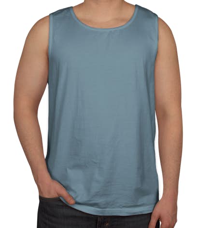 Comfort Colors 100% Cotton Tank - Ice Blue