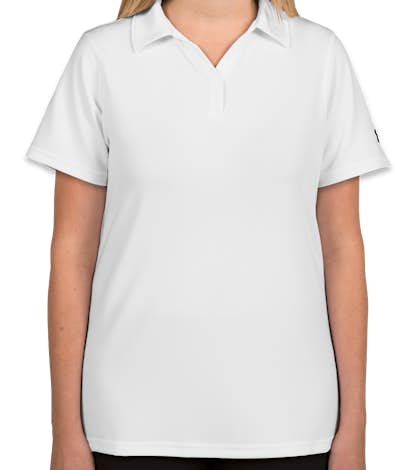 Under Armour Ladies Performance Polo - White