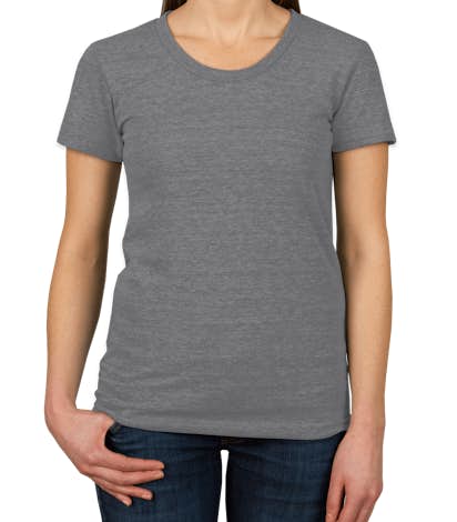 American Apparel Juniors Tri-Blend T-shirt - Athletic Grey