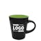 12 oz. Ceramic Two-Tone Noir Mug