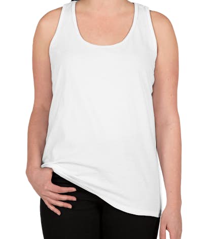 Comfort Colors Ladies Racerback Tank - White