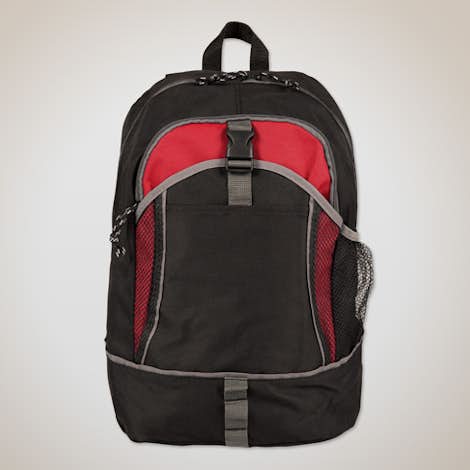 Basic Backpack - Black / Red