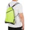 Adjustable Strap Contrast Zipper Drawstring Bag - Other View: 1