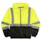 ML Kishigo Class 3 Hi-Vis Hooded Full Zip Sweatshirt