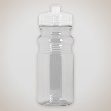 20 oz. Translucent Bike Water Bottle - Transparent Clear
