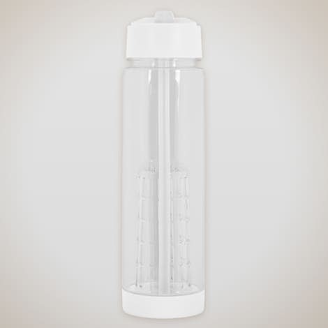 25 oz. Fruit Infuser Water Bottle - White