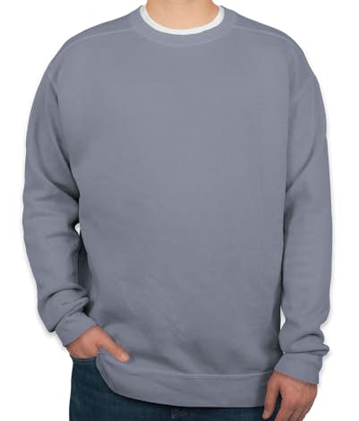 Custom Comfort Colors Crewneck Sweatshirt - Design Crewneck Sweatshirts ...