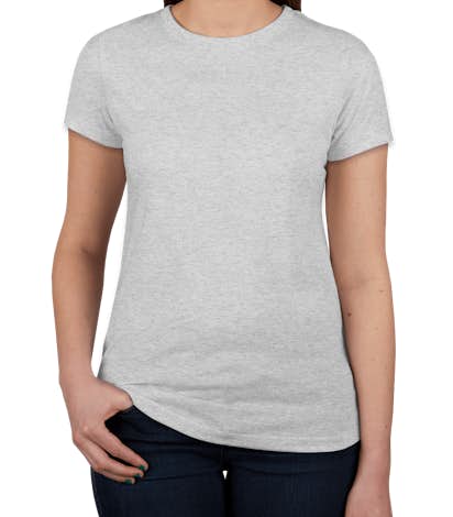 Next Level Juniors Tri-Blend T-shirt - Heather White