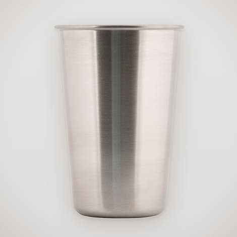 16 oz. Stainless Steel Pint Cup - Silver